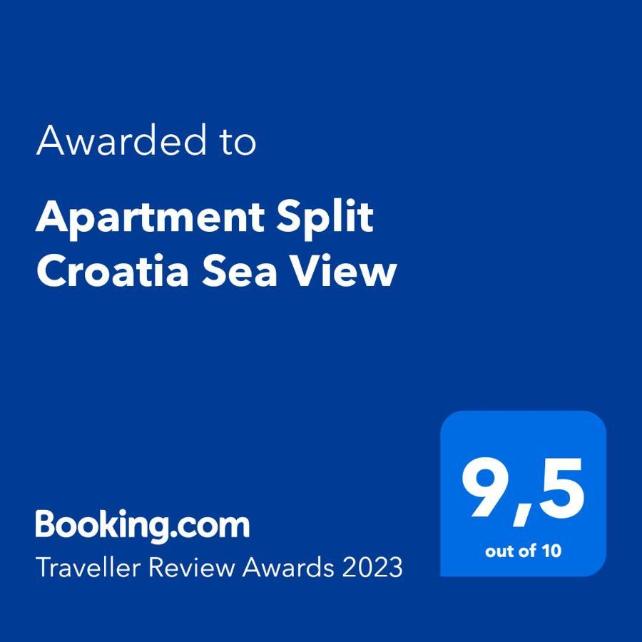 Apartment Split Croatia Sea View Eksteriør billede